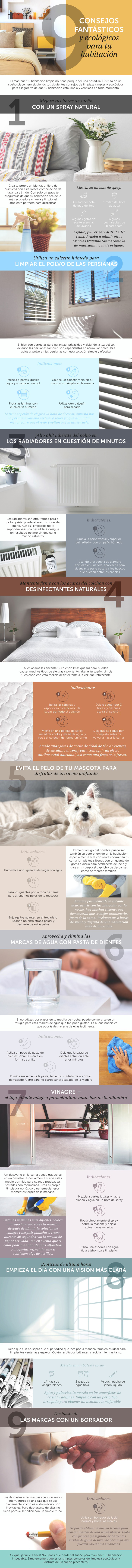 9 tips ecologicos para limpiar tu dormitorio