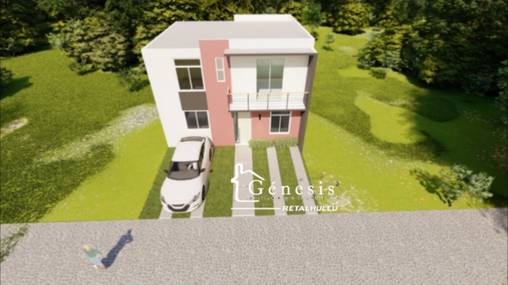 Hermosa Casa En Venta En Residenciales Ciudad Palmeras, Retalhuleu