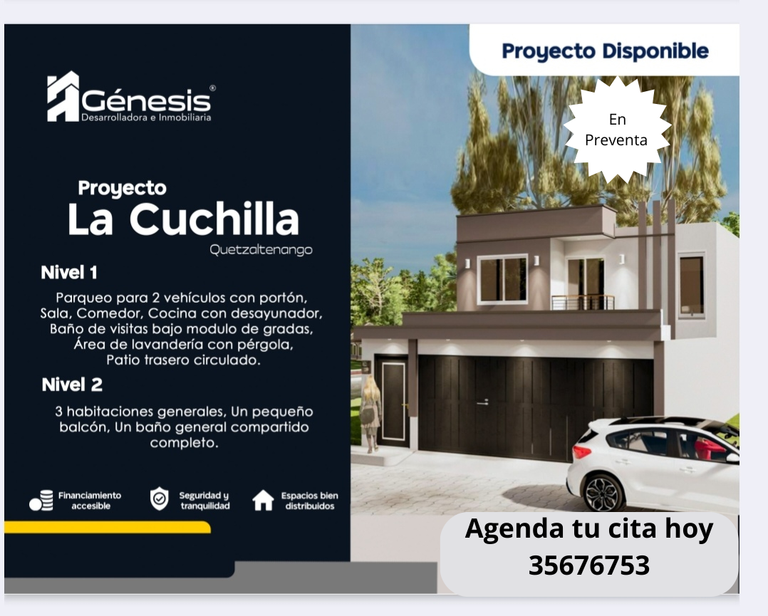 Casa En Preventa En Zona 9, Quetzaltenango