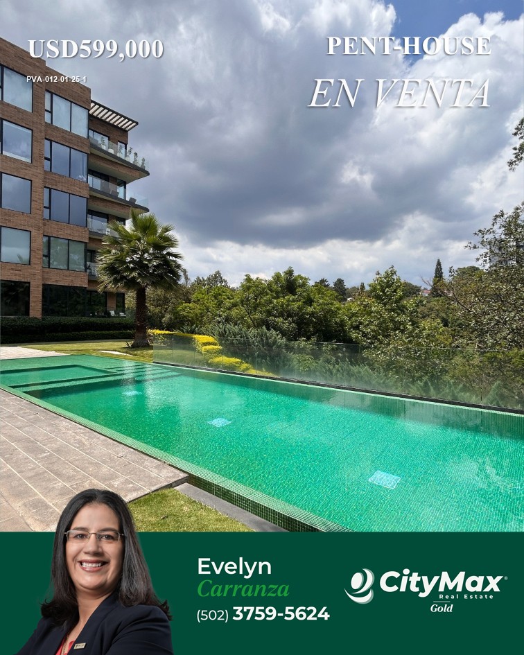 Pent-house En Venta En Oakland Zona 10
