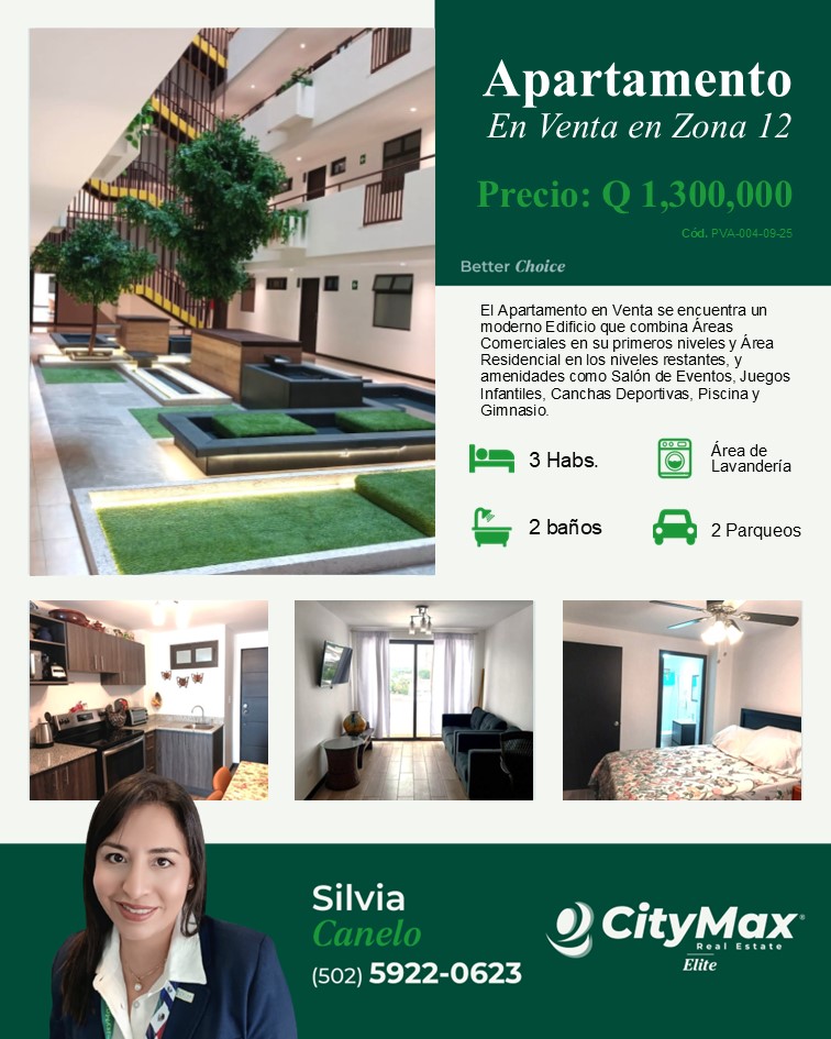 Apartamento En Venta En Petapolis, Zona 12