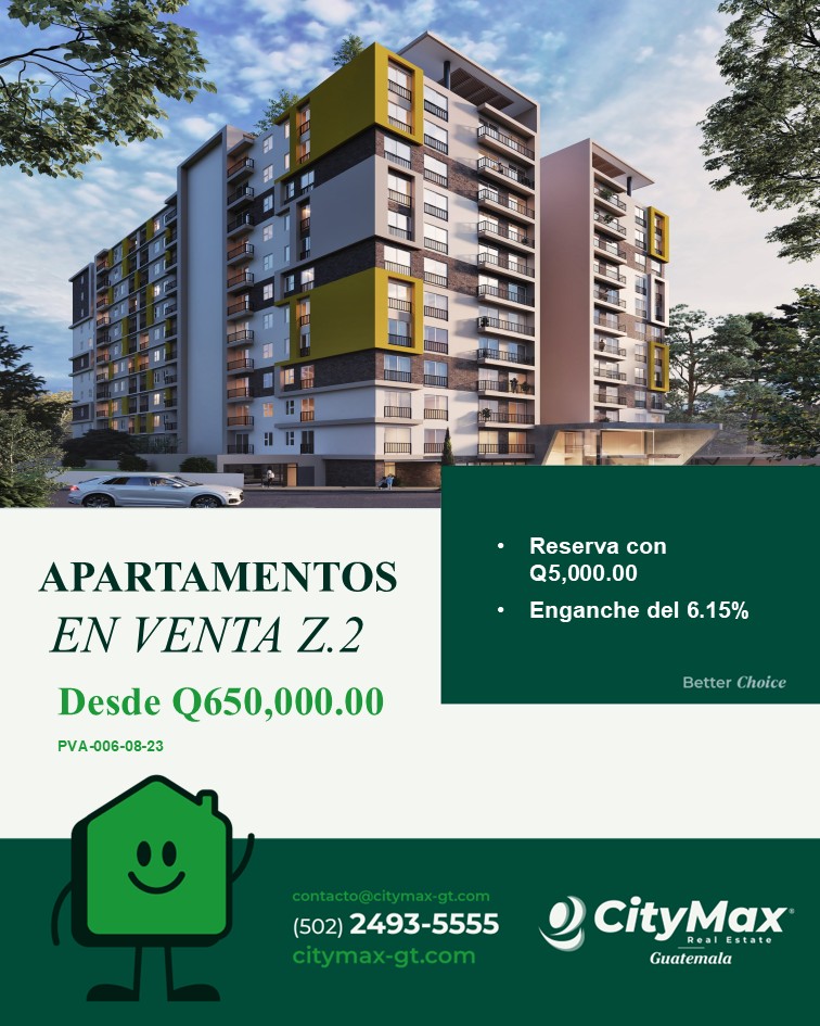 Apartamento En Venta En La Zona 2 El Zapote