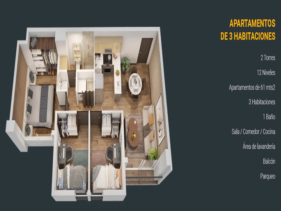 Apartamento Amueblado En Renta En Santa Lucía Milpas Altas - Foto 3 de 15