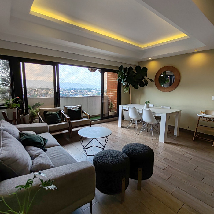 Apartamento En Venta 3 Habitaciones Nivel Alto Zona 11 - Foto 4 de 15