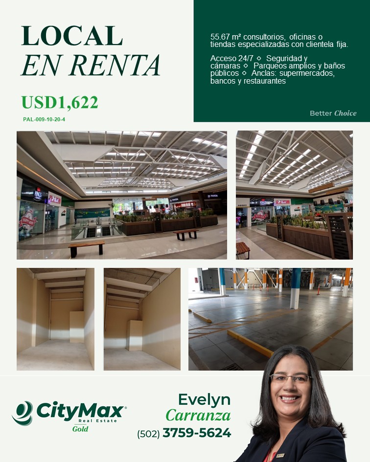 Local Comercia En Renta En Zona 9