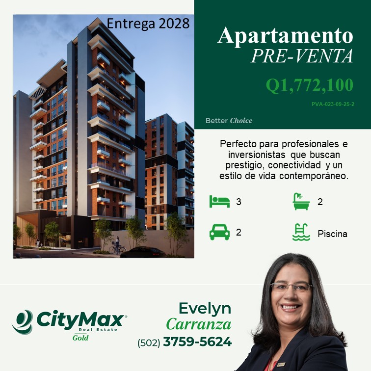 Apartamento En Pre-venta En Zona 10