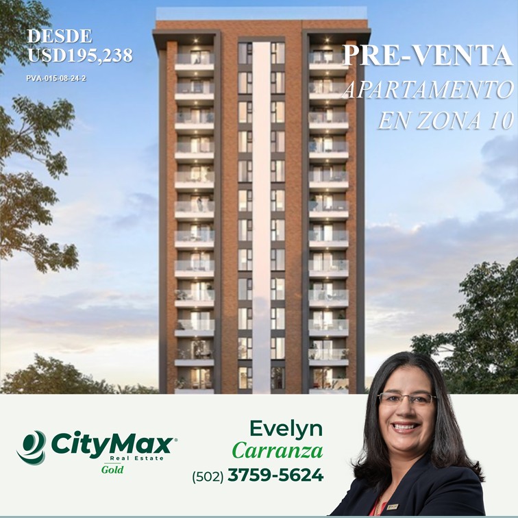 Pre-venta De Apartamentos En Zona 10