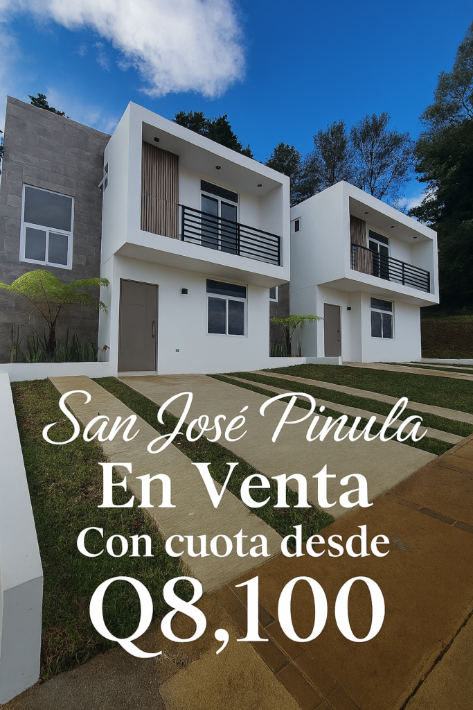 Casa En Venta En Hacienda Las Mercedes 2, San José Pinula - Vista principal de la propiedad