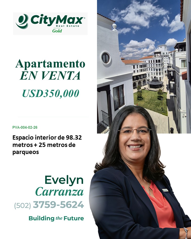 Apartamento En Venta En Ciudad Cayalá Zona 16