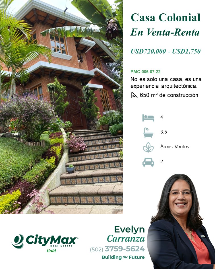 Casa En Renta O Venta Cercana A San Lucas Guatemala